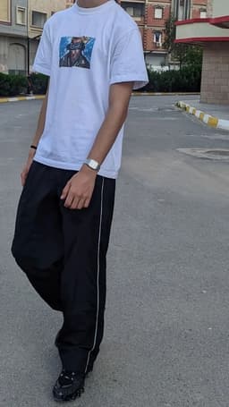 TRACK PANTS NIKE BLACK  2