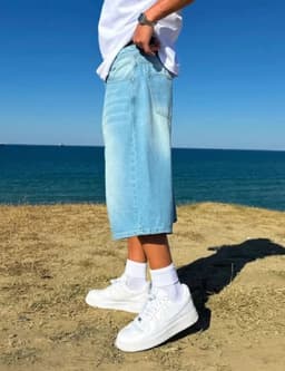 BAGGY JORT BLUE  2